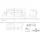 Villeroy & Boch Collaro C07400 1400x548x500mm 4 Ausz. WT li Volcano Black