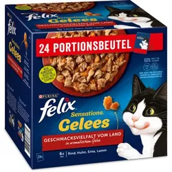 Felix Sensations Gelees 24x85g Geschmacksvielfalt vom Land
