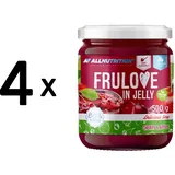 4 x Frulove In Jelly, Cherry & Apple - 500g (11,00 EUR/kg)