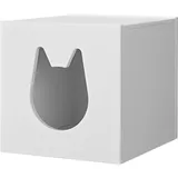 KALLAX Katzenhaus 33x33cm weiß