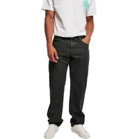 URBAN CLASSICS Herren Jeans ORGANIC TRIANGLE Regular Fit Schwarz