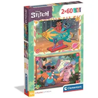 CLEMENTONI - 2 x 60 Teile - Stich