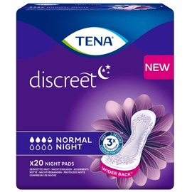 Tena Lady Discreet Normal Night Hygieneeinlage, 20 Stück