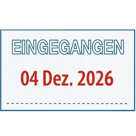 Trodat Datumstempel Printy 4750/L1 selbstfärbend Blau/Rot 1 St.