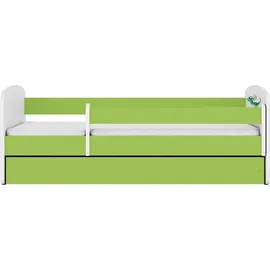 raumhirsch furniture Kinderbett 80 x 180 cm Holzwerkstoff grün