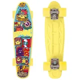 Street Surfing Miniskateboard Street Surfing - CORLEONE BOARD All Good (Artist Series), außergewöhnliches Design gelb