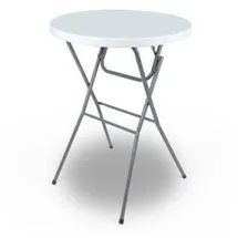 Westerholt Bistrotisch Ø 80 x 75 cm Grau/Weiß