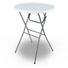 Westerholt Bistrotisch Ø 80 x 75 cm Grau/Weiß