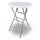 Westerholt Bistrotisch Ø 80 x 75 cm Grau/Weiß