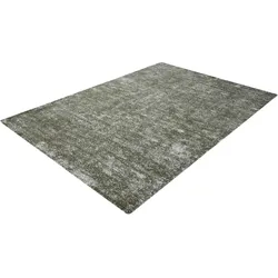 Teppich KAYOOM "Etna 110", grün (olivgrün), B:120cm H:10mm L:170cm, Polyester, Teppiche, Maschinell getufteter Teppich, hervorragende Qualität, aktuelle Farben