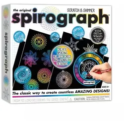 Spirograf-Set - Kratzer und Glanz
