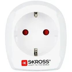 SKROSS Reiseadapter EUROPE to UK 1,500230-E