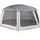 vidaXL Poolzelt 6,9 x 6,9 m Grau