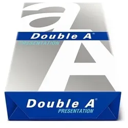 Kopierpapier Double A, A4, 100g, Presentation Kopierpapier, hochweiß, holzfrei, glatte Oberfläche