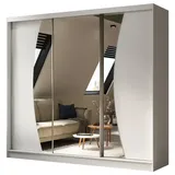 Beautysofa Schiebetürenschrank VOX II mit Schubladen, mit Spiegeln, Breite: 240 cm 240 cm