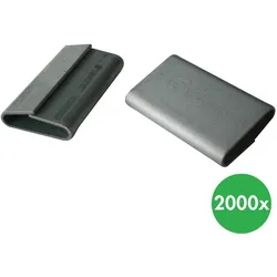 Klemme für Stahlbänder FP 13 mm, 2000 Stk.