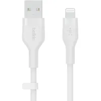 Belkin BoostCharge Flex USB-A Kabel mit Lightning Connector 2 m, Weiß