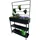 Dobar Metall-Hochbeet mit Rankgitter 94 x 30 cm Anthrazit