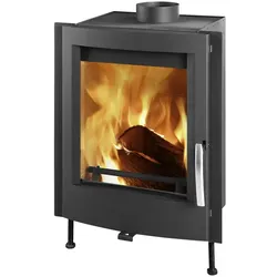 THORMA Kamineinsatz »Valencia«, schwarz, Stahl, 8 kW, Zeitbrand geeignet
