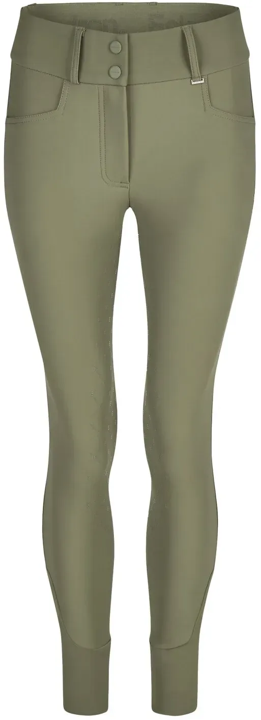 ESKADRON Classic Sports Reithose Full Grip dusty olive XL