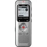 Philips DVT 2015 Diktiergerät, Aluminium, Silber, Schwarz