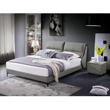 xl moebel gmbh Polsterbett 180 x 200 cm Grau