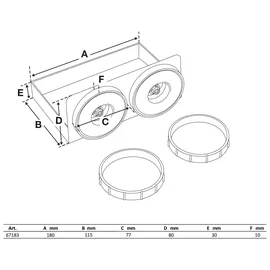 BGS 67183 | Magnetische Ablageschale