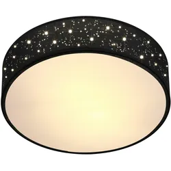Monzana Deckenlampe Sternenhimmel 38cm schwarz