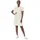 super.natural Hooded Bio Kleid - Fresh White - S