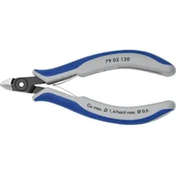 KNIPEX 79 02 120 Präzisions-Elektronik-Seitenschneider brüniert 120 mm