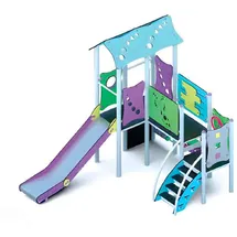 aea Klettergerüst Spielbereich Freien mehrfarbig
