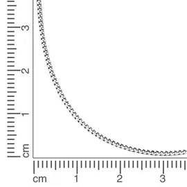 Fascination by Ellen K. 585 Panzerkette mit einer Länge von 45/42cm