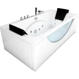 AcquaVapore Eckbadewanne 90 x 180 cm (W81H-C-ALL)