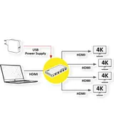 Value HDMI Video-Splitter, 4-fach