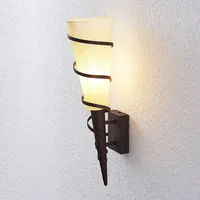 LINDBY Wandleuchte, Wandlampe Innen "Anouk" aus Metall für Wohnzimmer