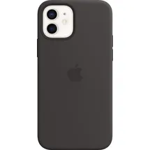 Apple iPhone 12 | 12 Pro Silikon Case mit MagSafe schwarz