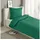 Traumschlaf Bettwäsche Pure in dunkelgrün | 2x 80x80 cm)