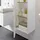 Laufen Pro A Hochschrank 350 x 33,5 x 165 cm Weiß glänzend Glas/MDF/Spanplatte