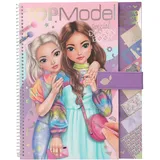DEPESCHE TOPModel Malbuch 33 St. rosa/weiß