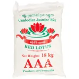 RED LOTUS Duftreis/ Jasminreis Langkorn, AAA Qualität, 1er Pack (1 x 18 kg)