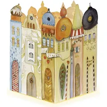 Korsch Verlag Leuchtendes Städtchen Adventskalender