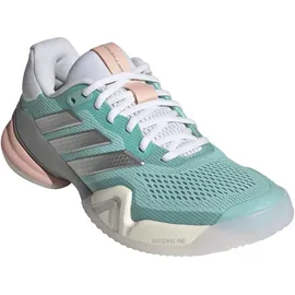 adidas Barricade 14 Tennisschuhe Damen JR1766, - semi flash aqua/silver met./blush pink 38