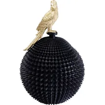 Kare Deko Dose Parrot 40 x 26 x 26 cm 1-tlg. schwarz/gold