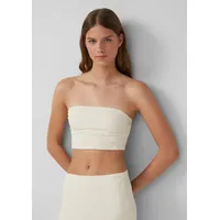 QS T-Shirt Bustier | Beige - S