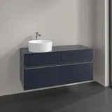 Villeroy & Boch Waschtischunterschrank 4 Auszüge 120 x 54,8 x 50 cm Marine Blue