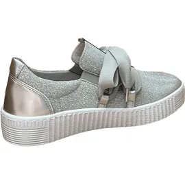 Gabor Sneaker Damen Silber 38