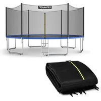 Sicherheitsnetz Für 305-cm-trampolin – Wetterfest – Doppelter Reißverschluss Mit Sicherheitsschnallen – Kindersicherung