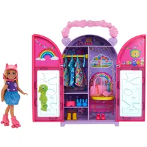 Mattel Barbie Chelsea Puppe und Kleiderschrank-Spielset (HXN03)