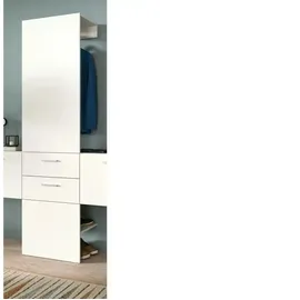 xonox.home Garderobenpaneel Vaga 52 x 190 x 36 cm Weiß
