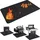 UBeesize Grillmatte 96 x 122 cm wasserdicht schwarz